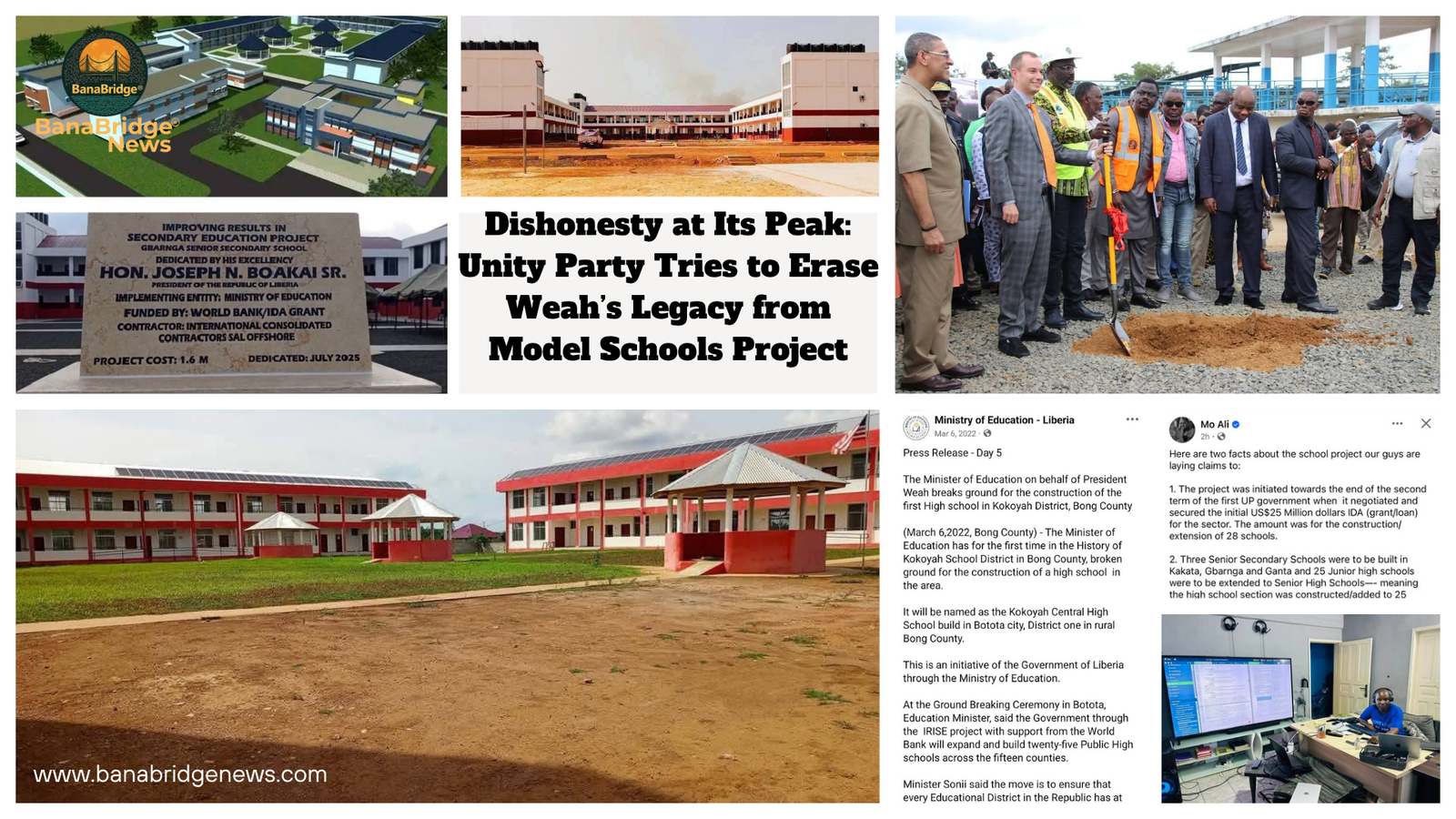 Dishonesty by Unity Party