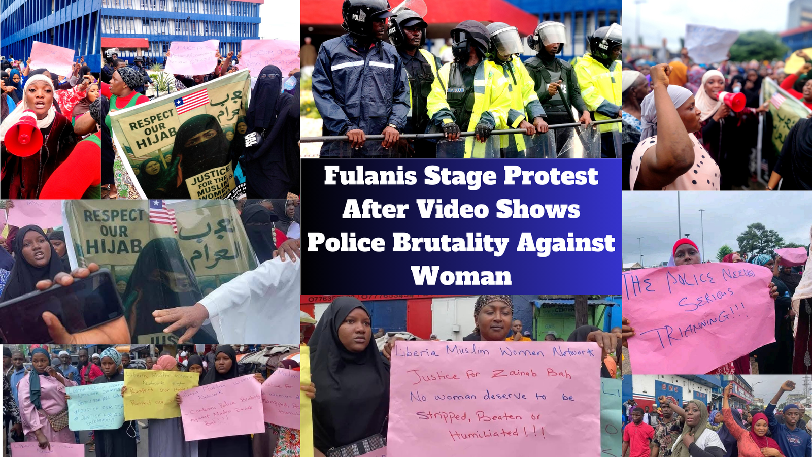 Fulanis Protest in Liberia (1)