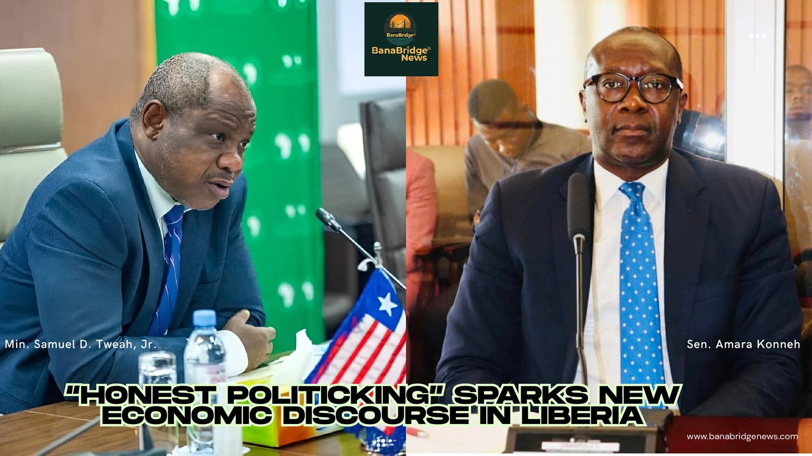 SamD Tweah and Amara Konneh Collage