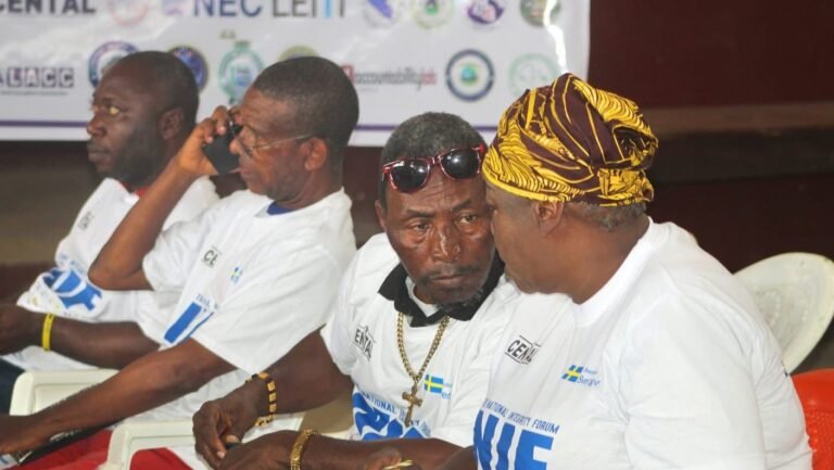 Participants at the forum