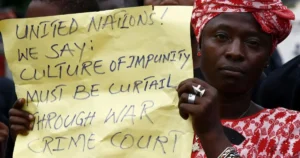 War crimes court Liberia