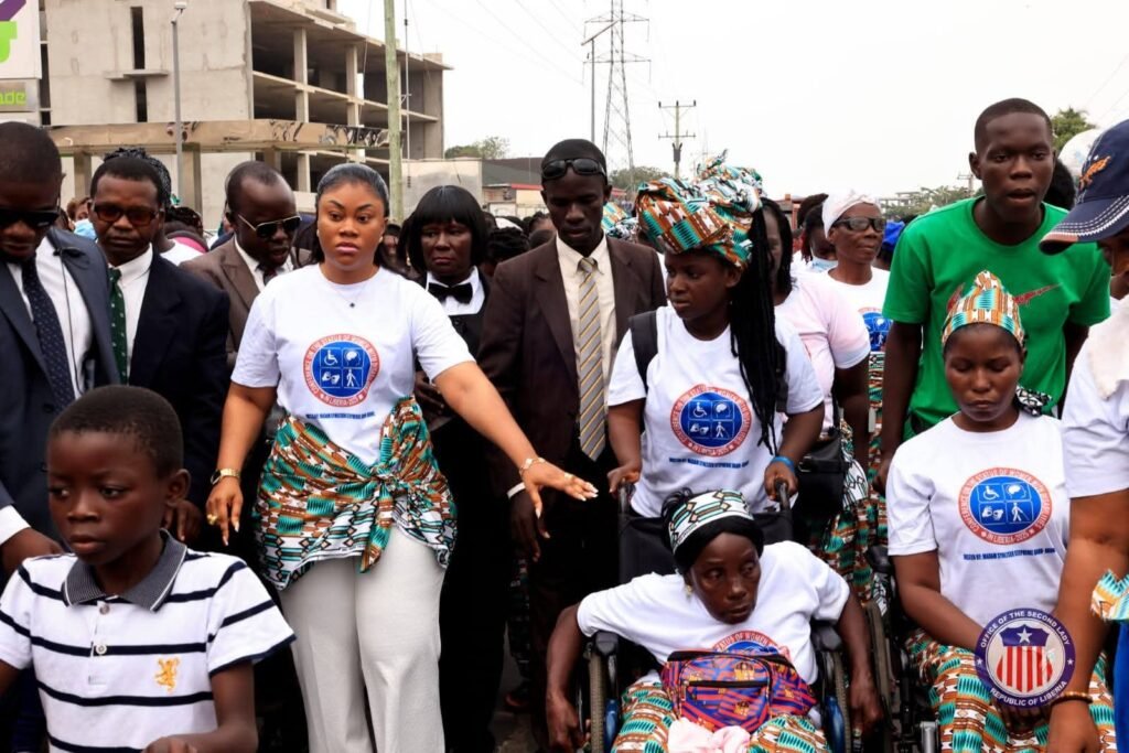 Liberia Second Lady and group