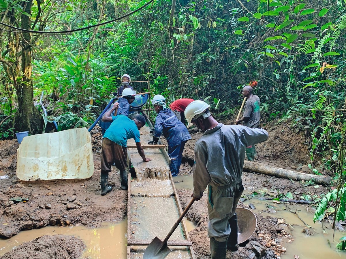 artisanal mining in Liberia