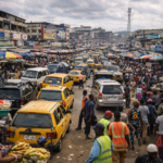 Busy business day in Red Light