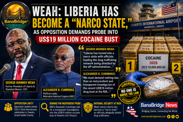 Liberia has become a Narco State