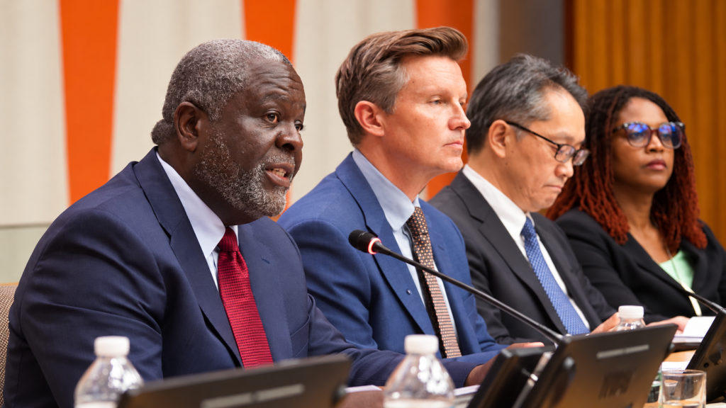 Formal Panel Discussion in Conference Hall